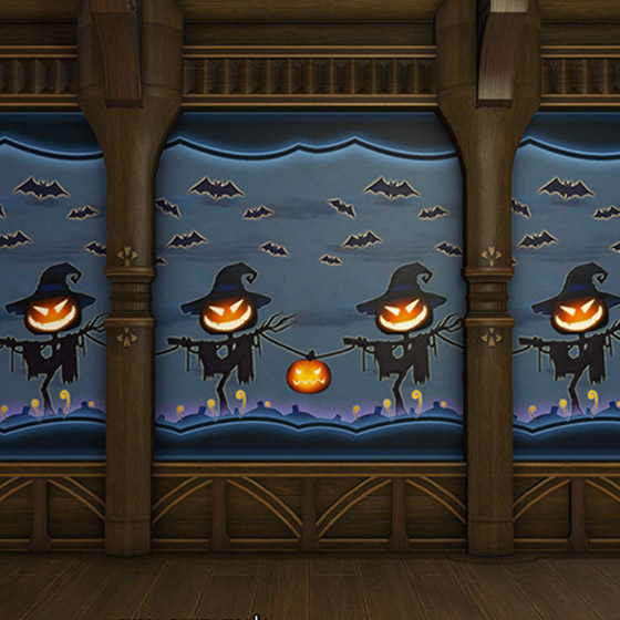 Deluxe eerie wallpaper housing mog station items final fantasy xiv